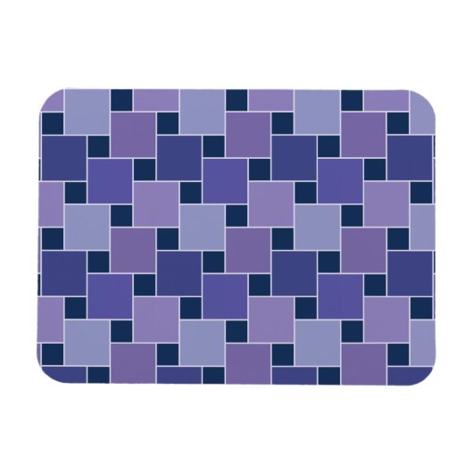 Amethyst Square Magnet (Horizontal)