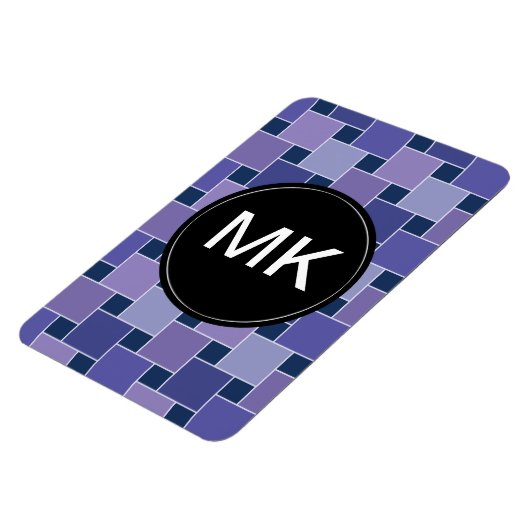 Amethyst Square Magnet (Linke Seite)