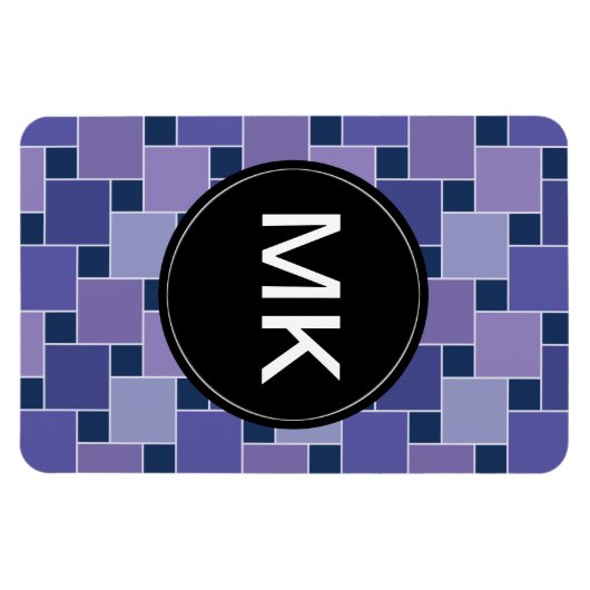 Amethyst Square Magnet (Horizontal)