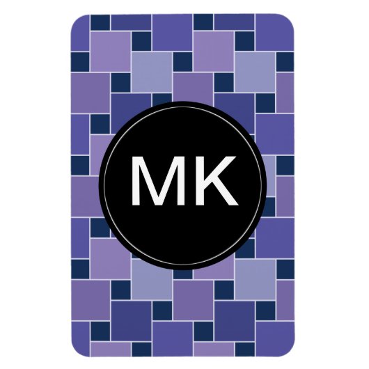 Amethyst Square Magnet (Vertikal)