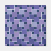 Amethyst Square Magnet (Vorne)