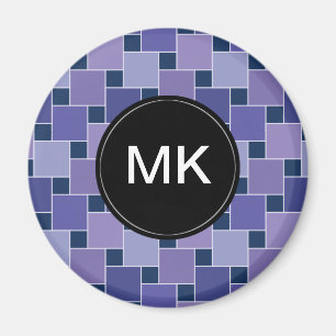 Amethyst Square Magnet