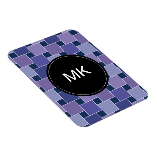 Amethyst Square Magnet (Rechte Seite)