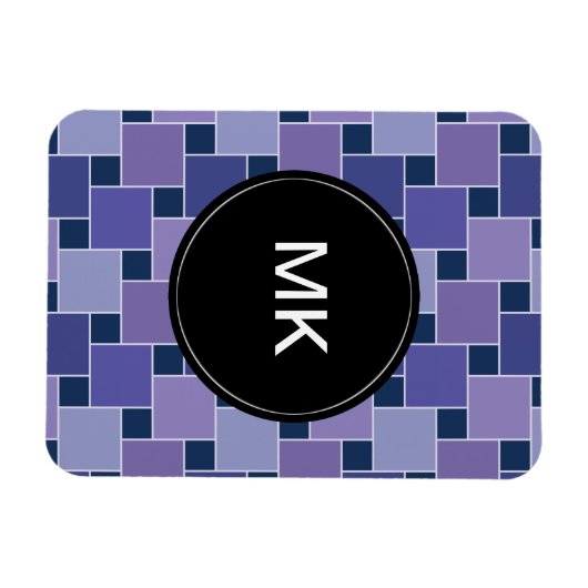 Amethyst Square Magnet (Horizontal)