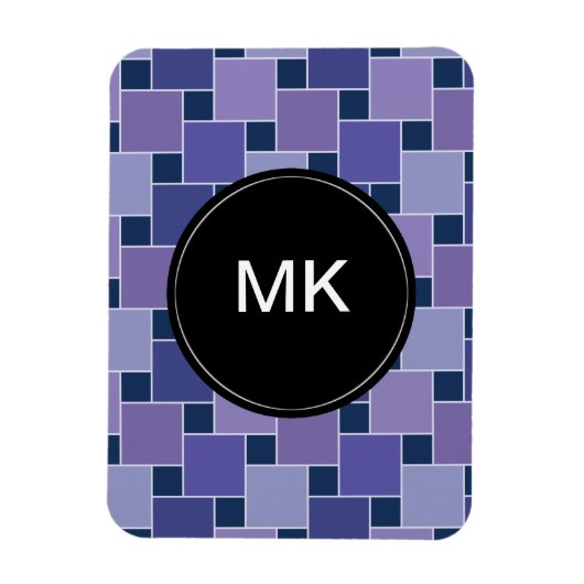 Amethyst Square Magnet (Vertikal)