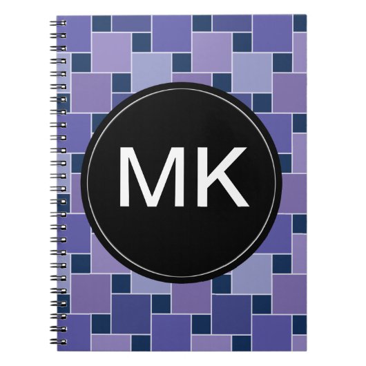 Amethyst Square Notizblock (Vorderseite)