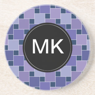 Amethyst Square Sandstein Untersetzer