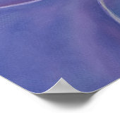 Amethyst Succulent Print | Purple Botanical Art Poster (Ecke)