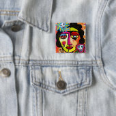 Amethyst Sugar Sull Frida von SilberZweigArts Button (Beispiel)