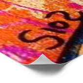 Amethyst Sugar Sull Frida von SilberZweigArts Poster (Ecke)