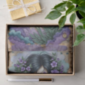 Amethyst-Träumer | Decoupage-Papier 💜🌧️ Seidenpapier (Geschenk)