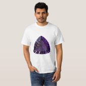 Amethyst Triangle Gemstone T - Shirt (Vorne ganz)
