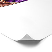 Amethyst Vault Eye Poster (Ecke)