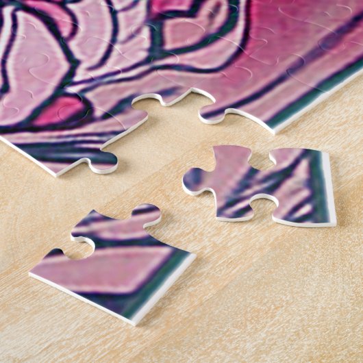 Amethyst (Vier Juwelen), Alphonse Mucha Puzzle (Seite)