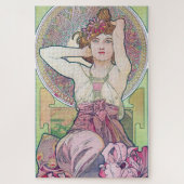 Amethyst (Vier Juwelen), Alphonse Mucha Puzzle (Vertikal)