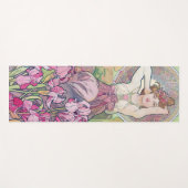 Amethyst (Vier Juwelen), Alphonse Mucha Yogamatte (Vorderseite (Horizontal))