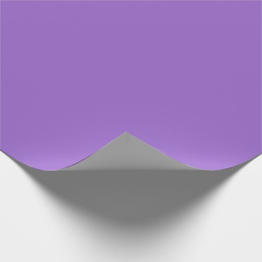 Amethyst (Vollfarbe) Geschenkpapier (Ecke)