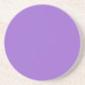 Amethyst (Vollfarbe) Getränkeuntersetzer (Vorne)