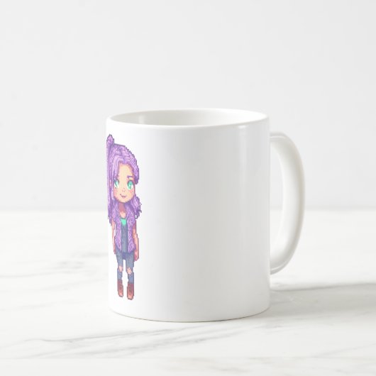 Amethyst Wanderer Kaffeetasse (VorderseiteRechts)