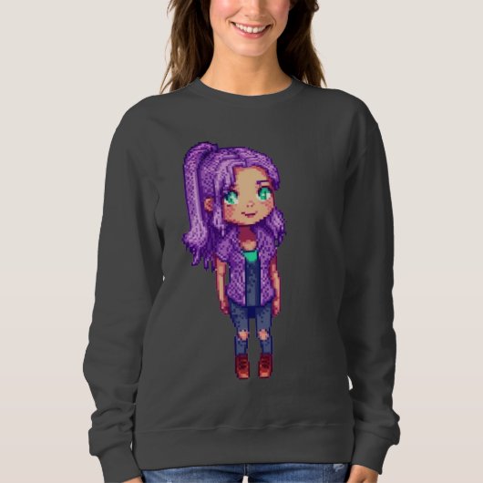 Amethyst Wanderer Sweatshirt (Vorderseite)