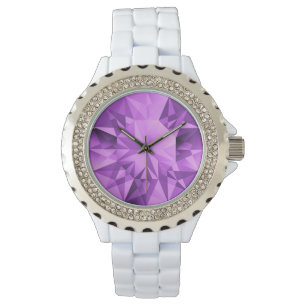 Amethyst Watch Armbanduhr