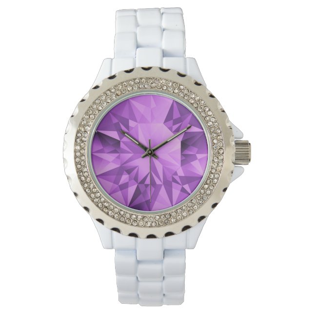 Amethyst Watch Armbanduhr (Vorderseite)
