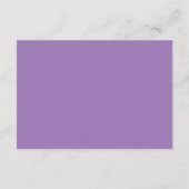 ​Amethyst & White Botanical Enclosure Card Begleitkarte (Rückseite)
