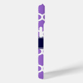 Amethyst Whmarokkanisch #5 Navy Blue Name Monogram Case-Mate iPhone Hülle (Rückseite / Rechts)