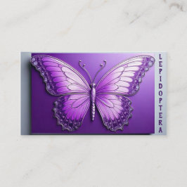 Amethyst Wings QR Business Card Visitenkarte