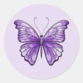 Amethyst Wings Sticker