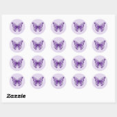 Amethyst Wings Sticker (Blatt)