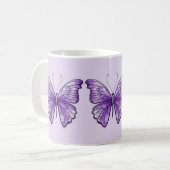 Amethyst Wings Tasse (Vorderseite Links)
