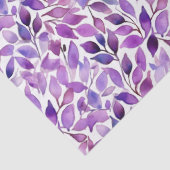 Amethystblätter Seidenpapier (Detail)