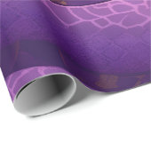 Amethystine Python Retro Farbiges, individuelles M Geschenkpapier (Rolleneckpunkt)