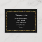 AmFlair elegantes berufliches Visitenkarte (Rückseite)