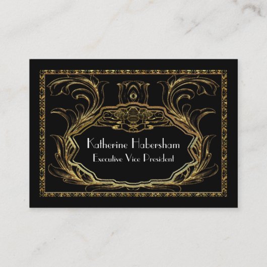 AmFlair elegantes berufliches Visitenkarte (Vorderseite)