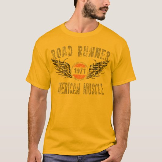 amgrfx - Roadrunner-T-Shirt 1971 T-Shirt (Vorderseite)