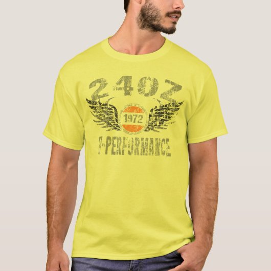 amgrfx - T - Shirt 1972 Datsun 240Z (Vorderseite)