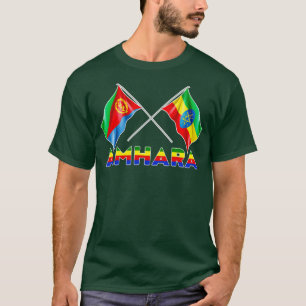 Amhara Äthiopien Eritrea Abyssinia Africa TDesign T-Shirt