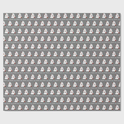 Amharisch-äthiopische Hochzeitwünsche የ ጋ ብ ቻ ስ ጦ  Geschenkpapier (Flach)