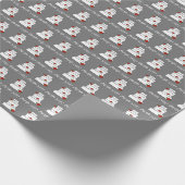 Amharisch-äthiopische Hochzeitwünsche የ ጋ ብ ቻ ስ ጦ  Geschenkpapier (Ecke)