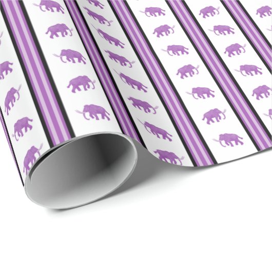 Amherst College Mammoths Geschenkpapier (Rolleneckpunkt)