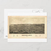 Amherst, Massachusetts 1886 Postkarte (Vorne/Hinten)