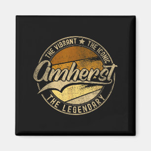 Amherst Nh _ New Hampshire _ Vintage abgenutzt Magnet