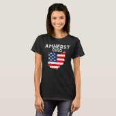 Amherst Ohio USA Staat America Travel Ohioan T-Shirt (Vorne ganz)