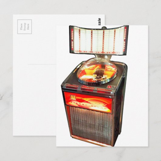 AMI Continental 2 Jukebox Postkarte (Vorne/Hinten)