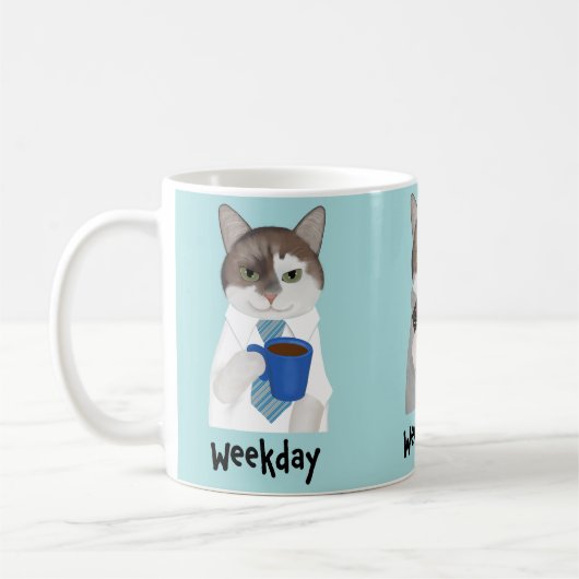 Ami der Office Cat-Tasse Kaffeetasse (Links)
