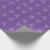 Amiable monochrome künstlerische Weihnachtsbaum Geschenkpapier (Ecke)