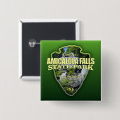 Amicalola Falls (Pfeilspitzen) Button (Vorne & Hinten)