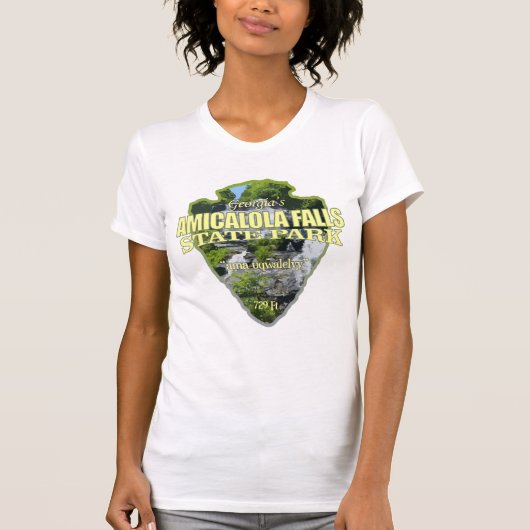 Amicalola Falls (Pfeilspitzen) T-Shirt (Vorderseite)